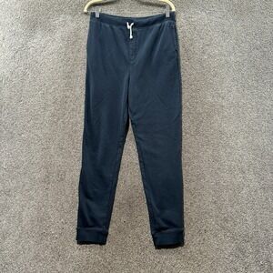 Lands End Jogger Sweatpants XXL 18/20 Blue Big Kid Unisex Boy Girl Casual Comfot